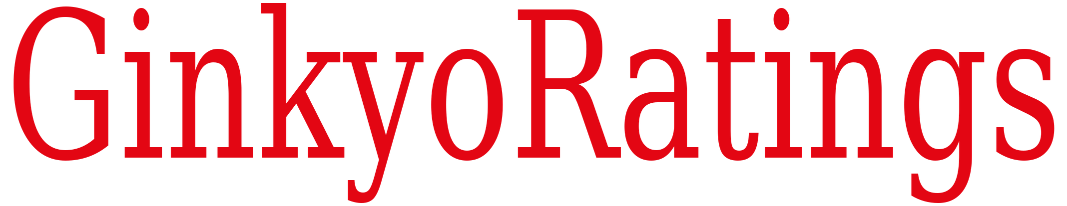 Ginkyo Ratings